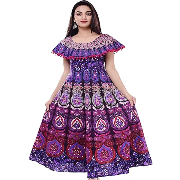 Jaipuri_Printed_Cotton_Rajasthani_Traditional_Maxi_Long_Dress_For_Women