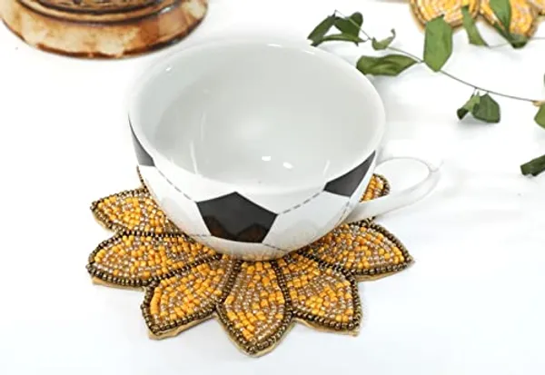 Multicolor_Awesome_Handmade_Beaded_Coster_Set_For_Home_Kitchen,_Office_Desk_(Set_Of_4_Pieces_|_Diameter_4.00_Inch)
