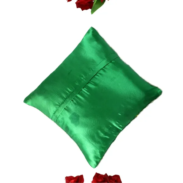 Green_Satin_400Tc_Decorative_Pillowcover,_16_X_16_Inches,_Green,_1_Piece