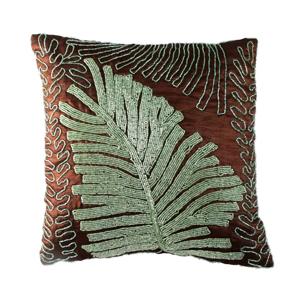 Mahroon_Satin_400Tc_Decorative_Pillowcover,_16_X_16_Inches,_Mahroon,_1_Piece