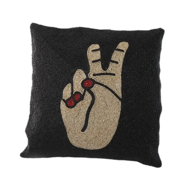 Black_Satin_400Tc_Decorative_Pillowcover,_16_X_16_Inches,_Black,_1_Piece