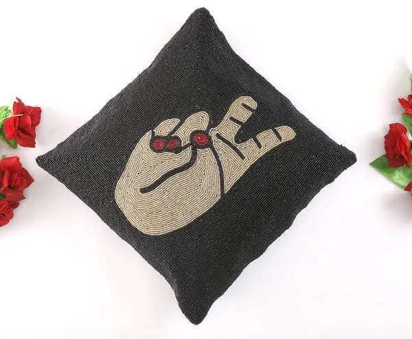 Black_Satin_400Tc_Decorative_Pillowcover,_16_X_16_Inches,_Black,_1_Piece
