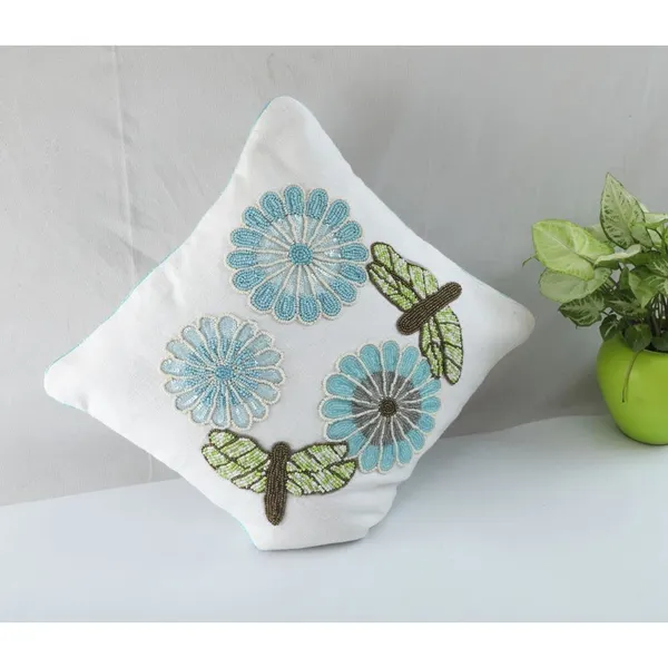 Blue_Satin_400Tc_Decorative_Pillowcover,_16_X_16_Inches,_Blue,_1_Piece