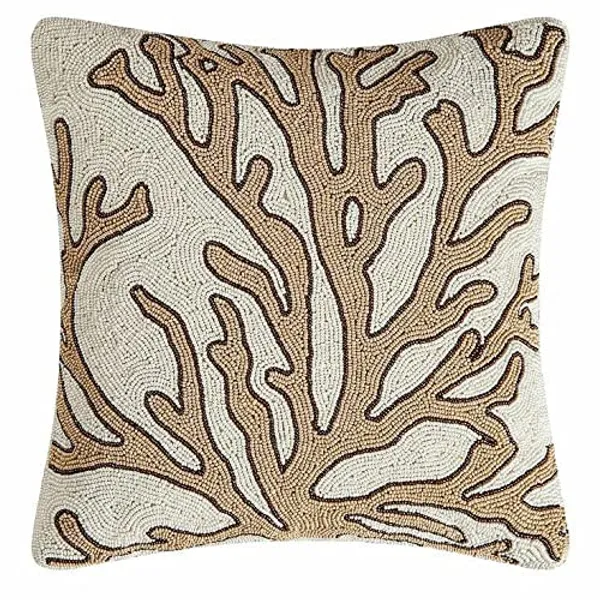 White_&_Pink_Satin_400Tc_Decorative_Pillowcover,16_X_16_Inches_Flurocent_Green_Lemon_Pattern,1_Piece