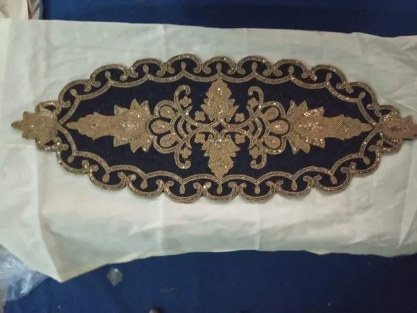 Turquoise_Premium_Handcrafted_Beautiful_Beaded_Dinning_Table_Runner_13/36_Black_Royale_Desgin