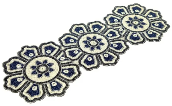 Multicolor_Premium_Handcraf_Beautiful_Beaded_Table_Runner_Craftsmanship_(13_*_36_Inches)