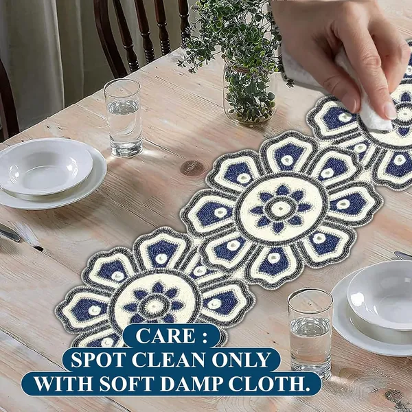 Multicolor_Premium_Handcraf_Beautiful_Beaded_Table_Runner_Craftsmanship_(13_*_36_Inches)