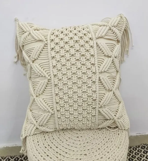 Off-White_Bohemian_Cotton_Macrame_Square_Cushion_Cover_Throw_Pillowcases_Boho_Decors_For_Sofa_Couch_Bed_Living_Room_-_1_Pcs_Decorative_And_Comfy_Pillow_Case_(16X16,_Cream)