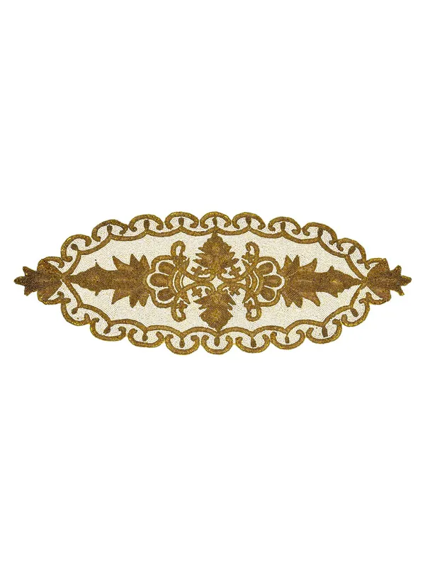 Multicolor_Premium_Handcraf_Beautiful_Beaded_Table_Runner_Craftsmanship_(13_*_36_Inches)