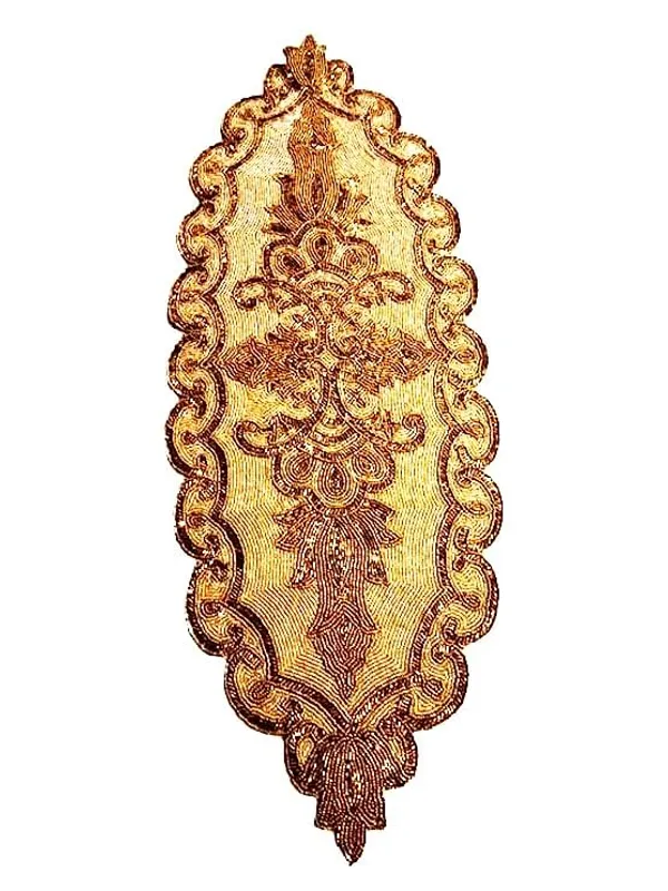 Multicolor_Premium_Handcraf_Beautiful_Beaded_Table_Runner_Craftsmanship_(13_*_36_Inches)
