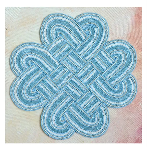 Blue_Beaded_Dining_Table_Turquize_Square_Mat_12_*_12