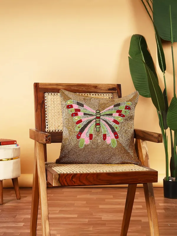 Multi_Butter_Fly_A_Embroidered_Cushions_Cover_||_Multi_Colored_Print_Decorative_Hand_Made_Cotton_Cushion_Covers