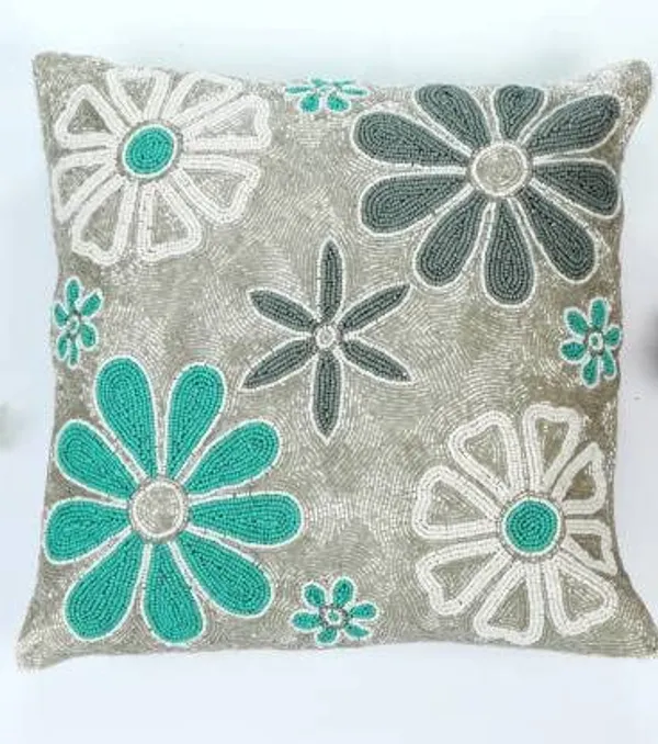 Blue_Grey_Flower_Printed_A_Embroidered_Cushions_Cover_||_Multi_Colored_Print_Decorative_Hand_Made_Cotton_Cushion_Covers