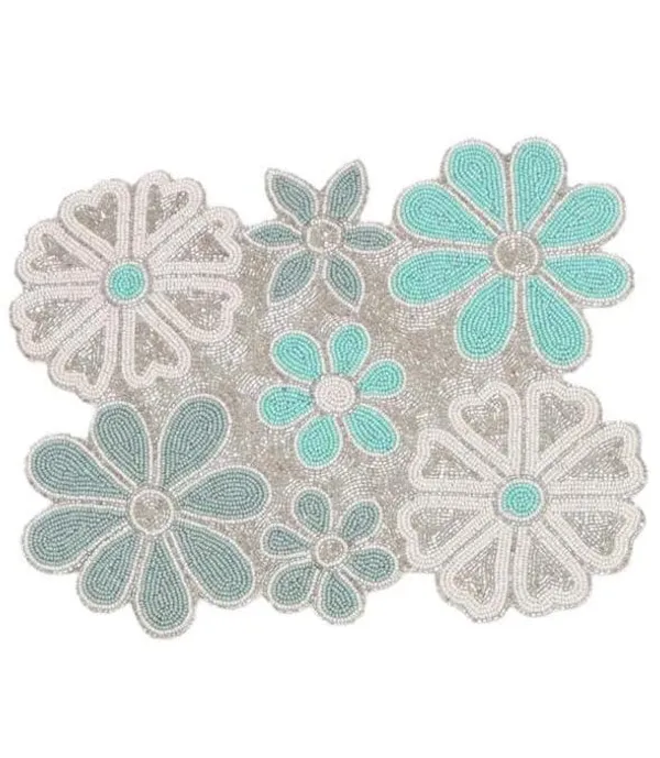 Multicolor_Jacquard_Cotton_Dining_Table_Mats_5_Pieces_With_Runner_-(Set_Of_5_,One_Runner_Nd_4_Placemats)_(Mats-_14"_X_12"_And_Table_Runner-_36"_X_13")