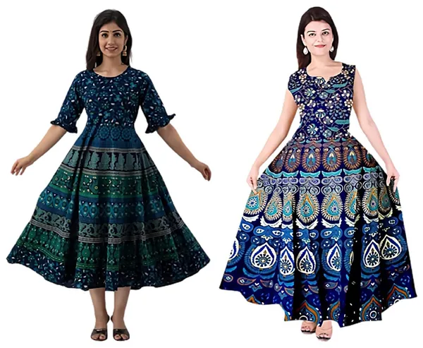 Jaipuri_Printed_Cotton_Rajasthani_Traditional_Maxi_Long_Dress_For_Women