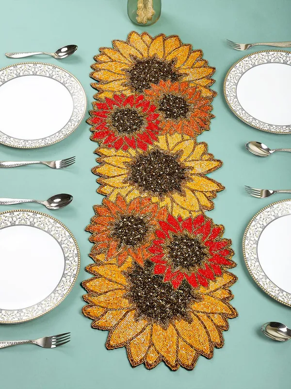 Multicolor_Premium_Handcraf_Beautiful_Beaded_Table_Runner_Craftsmanship_(13_*_36_Inches)