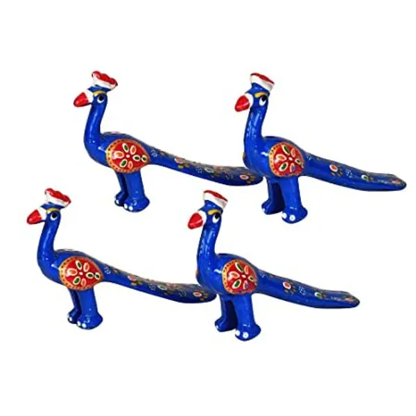 Gold_Handcrafted_Set_Of_4_Showpiece_Peacock_For_Decoration_For_Office,_Home_And_Gift_Purpose_Birthday,_Occasional_Nd_Thankasgiving_Party_(20X10Cm,15X_8Cm,14X8_Cm)_Teal_Blue