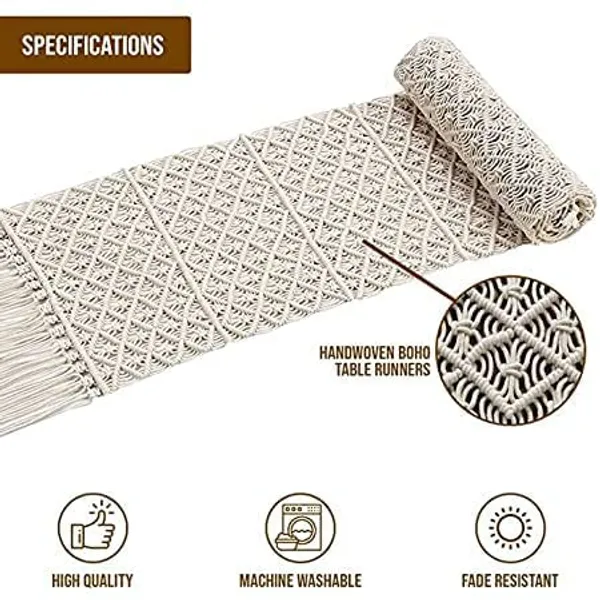 Off-White_Macrame_Bohemian_Runner_Home_Table_Runner_Macrame_Table_Runner_Handwoven_Boho_Table_Runners_Ideal_Table_(14X72)_Inches_Off-White