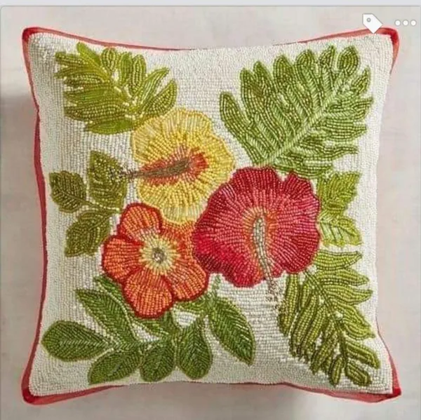 Multicolor_Printed_100%_Beaded_Cushion_Covers_Cushion_Case_Pillowcases_16X16_Inches_(40X40_Cms)_Throw_Pillow_Sham_Floral_Cushion_Covers_For_Sofa_Couch_Bed_Chair_Pack_Of_2