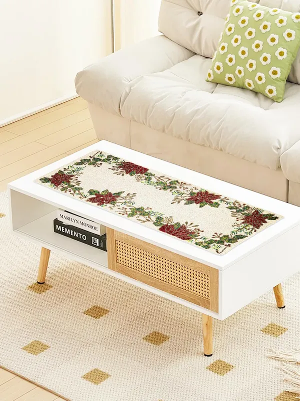 Creame_Premium_Handcraf_Beautiful_Beaded_Table_Runner_Craftsmanship_(13_*_36_Inch_)
