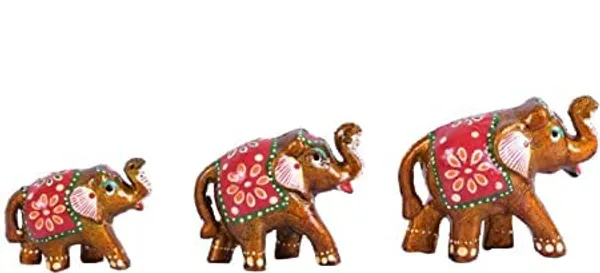 Gold_Handcrafted_Set_Of_3_Showpiece_Elephant_For_Decoration_For_Office,_Home_And_Gift_Purpose_Birthday,_Occasional_Nd_Thankasgiving_Party_(20X10Cm,15X_8Cm,14X8_Cm)