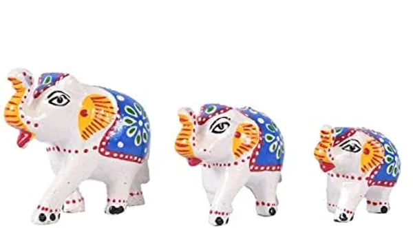 Gold_Handcrafted_Set_Of_6_Showpiece_Elephant_For_Decoration_For_Office,_Home_And_Gift_Purpose_Birthday,_Occasional_Nd_Thankasgiving_Party_(20X10Cm,15X_8Cm,14X8_Cm)