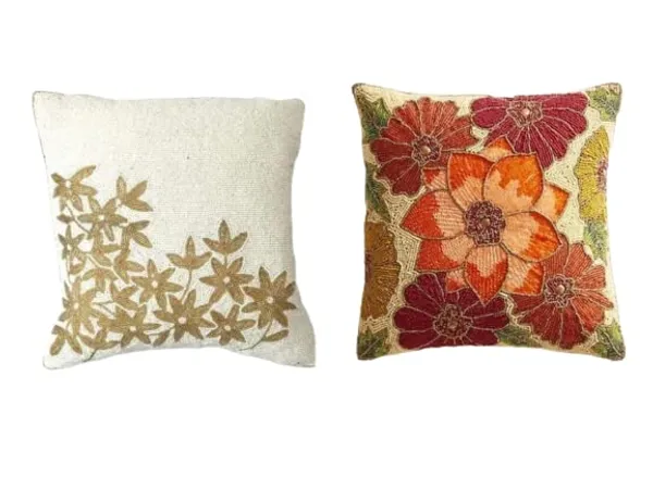 Multicolor_Printed_100%_Beaded_Cushion_Covers_Cushion_Case_Pillowcases_16X16_Inches_(40X40_Cms)_Throw_Pillow_Sham_Floral_Cushion_Covers_For_Sofa_Couch_Bed_Chair_Pack_Of_2