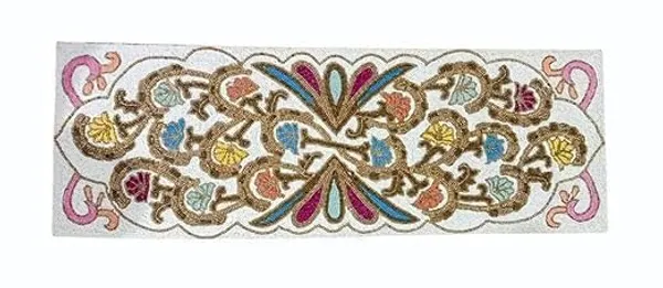 Multicolor_Premium_Handcraf_Beautiful_Beaded_Table_Runner_Craftsmanship_(13_*_36_Inches)