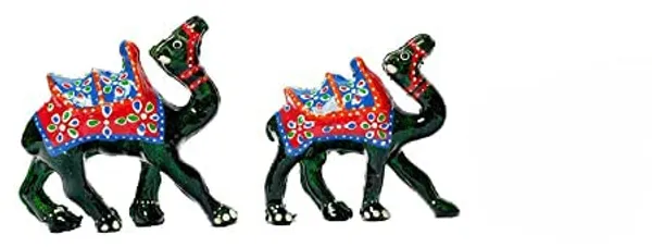 Gold_Handcrafted_Set_Of_2_Showpiece_Camel/Canon_For_Decoration_For_Office,_Home_And_Gift_Purpose_Birthday,_Occasional_Nd_Thankasgiving_Party_(20X10Cm,15X_8Cm,14X8_Cm)