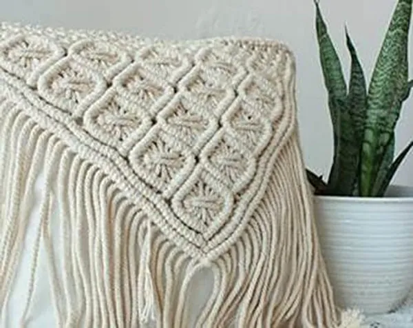 White_Awesome_Cushion_Cover_Macrame_Handmade_Knit_Pillowcases_Floor_Cushion_Cover_Of_Cotton_1_Pc_(16"_X_16"_Inches)
