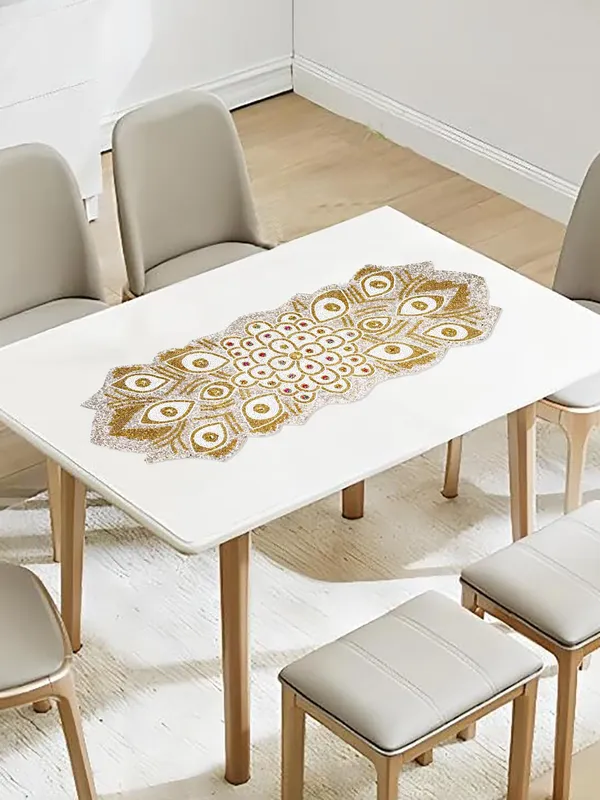 Multicolor_Premium_Handcraf_Beautiful_Beaded_Table_Runner_Craftsmanship_(13_*_36_Inches)