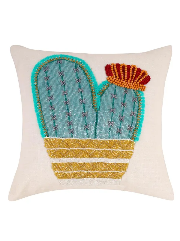 Multicolor_Beaded_Cushions_&_Pillow_Case_(40.64_Cm_X_40.64_CmCactus_Printed_Cushions_&_Pillows