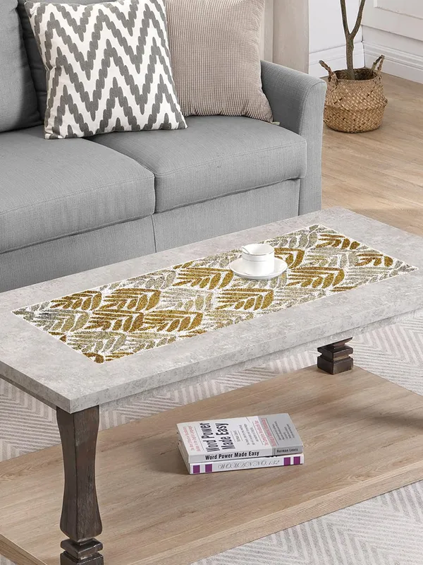 Cream_Premium_Handcraf_Beautiful_Beaded_Table_Runner_Craftsmanship_(13_*_36_Inch_)