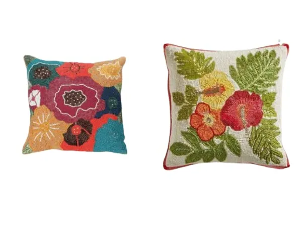 Multicolor_Printed_100%_Beaded_Cushion_Covers_Cushion_Case_Pillowcases_16X16_Inches_(40X40_Cms)_Throw_Pillow_Sham_Floral_Cushion_Covers_For_Sofa_Couch_Bed_Chair_Pack_Of_2