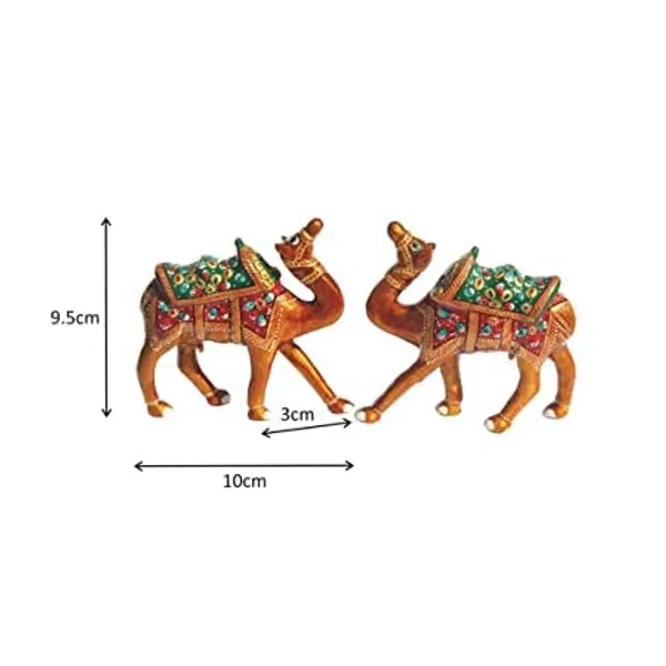 Gold_Handcrafted_Set_Of_2_Showpiece_Camel/Canon_For_Decoration_For_Office,_Home_And_Gift_Purpose_Birthday,_Occasional_Nd_Thankasgiving_Party_(20X10Cm,15X_8Cm,14X8_Cm)_Green