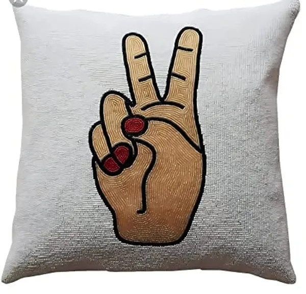 Multicolor_Printed_100%_Beaded_Cushion_Covers_Cushion_Case_Pillowcases_16X16_Inches_(40X40_Cms)_Throw_Pillow_Sham_Floral_Cushion_Covers_For_Sofa_Couch_Bed_Chair_Pack_Of_1