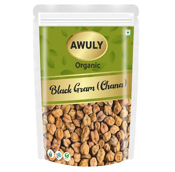 AWULY_Unpolished_100%_Vegan,_Gluten_Free_Organic_Kala_(Black_Chana)_|_Rich_in_Protein_|_No_Cholesterol_|_No_Additives_(500)