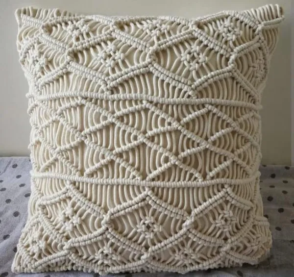 Beige_Bohemian_Cotton_Macrame_Square_Cushion_Cover_Throw_Pillowcases_Boho_Decors_For_Sofa_Couch_Bed_Living_Room_-_1_Pcs_Decorative_And_Comfy_Pillow_Case_(16X16,_Cream)_Beige_Net_Pattern