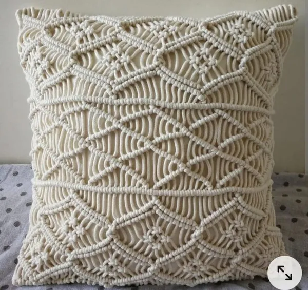 Beige_Bohemian_Cotton_Macrame_Square_Cushion_Cover_Throw_Pillowcases_Boho_Decors_For_Sofa_Couch_Bed_Living_Room_-_1_Pcs_Decorative_And_Comfy_Pillow_Case_(16X16,_Cream)_Beige_Net_Pattern