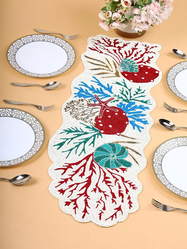 Multicolor_Premium_Handcraf_Beautiful_Beaded_Table_Runner_Craftsmanship_(13_*_36_Inches)