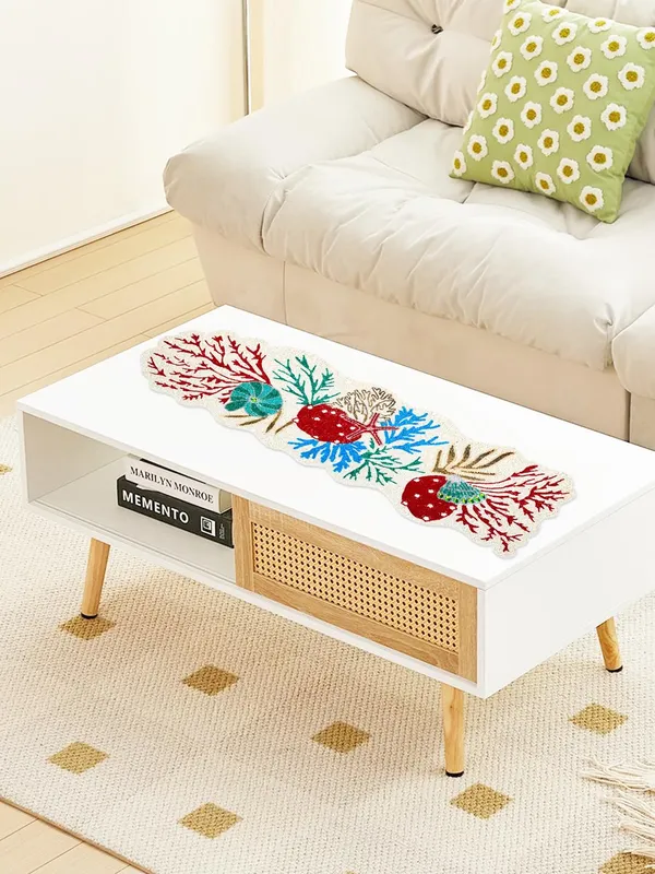 Multicolor_Premium_Handcraf_Beautiful_Beaded_Table_Runner_Craftsmanship_(13_*_36_Inches)
