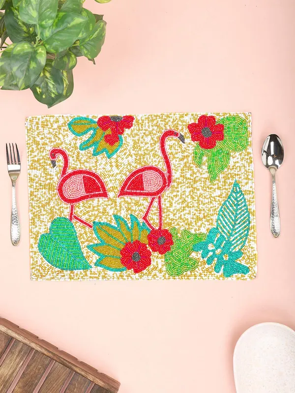 Multicolor_Cotton_Placemats,_Printed_Design,14_Inch_Rectangular,_Best_For_Bed-Side_Table/Center_Table,_Dining_Table/Shelves