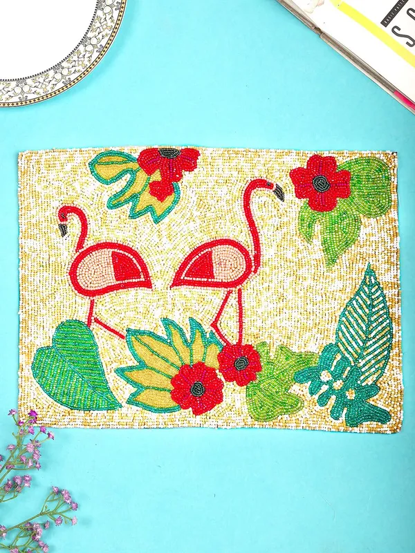 Multicolor_Cotton_Placemats,_Printed_Design,14_Inch_Rectangular,_Best_For_Bed-Side_Table/Center_Table,_Dining_Table/Shelves