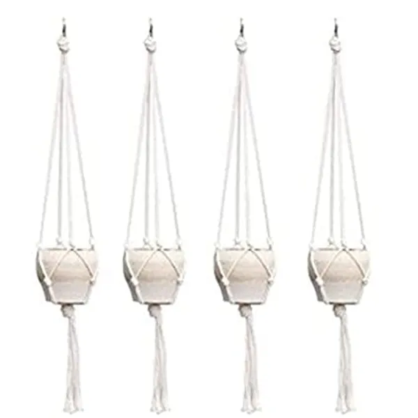 Red_Macrame_Hanger_|_Contempory_Macrame_Hanger_Flower_Pot_Holder_For_Indoor_&_Outdoor_Balcony_Gardening_(Pots_Are_Not_Included)_Beige,_80_Cm,_4_Pc