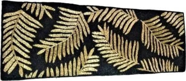Black_Gold_Leafs_Center_Table_Runner_For_Coffee,_Dining_Table_-_14X36_Inch_-_Printed_Table_Runner
