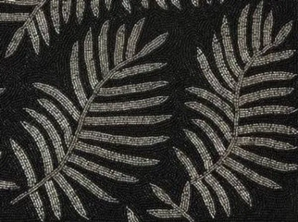 Black_White_Leaf__Center_Table_Runner_For_Coffee,_Dining_Table_-_14X36_Inch_-_Printed_Table_Runner