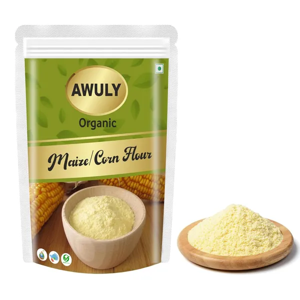 AWULY_Organic_Corn_Flour_|_Makka/Maize_Atta_Makki_Atta,Maize_Flour_For_Cooking_|_Fresh_Corn_Flour_Powder_|_High_Protein_|_Immunity_Booster_Gluten_Free_(1kg)