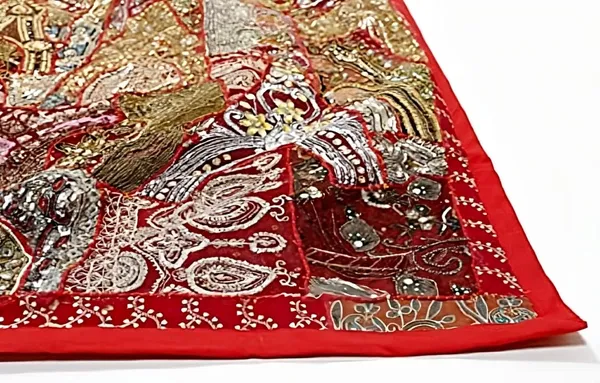 Multicolor_Cotton_Heavy_Embroidery_Patchwork_Wall_Hanging_Tapestry_Beaded_Home_Decor_Wall_Hanging_Wall_Decor_(Red)_(40_X_60,_AbstractPack_Of_1