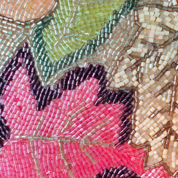Firozi_Poleyster_Placemats,_Beaded_Design,14_Inch_Reactngle_Golden_Multicolor_Emb.Pattern,_Best_For_Bed-Side_Table/Center_Table,_Dining_Table/Shelves