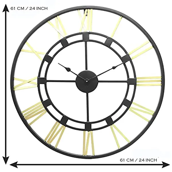 Multicolor_Iron_Premium_&_Elegant_Rust_Free_Wallclock_Of_(24_X_24)_In